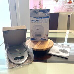 Ozeri Brand New Pro II Kitchen Electronic Scale with Built-In Timer  & Alarm!